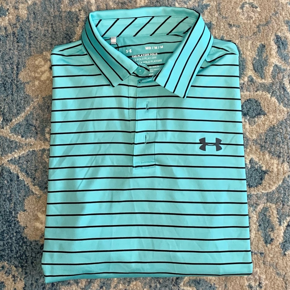 NWT Under Armour Men’s The Playoff Polo Size M